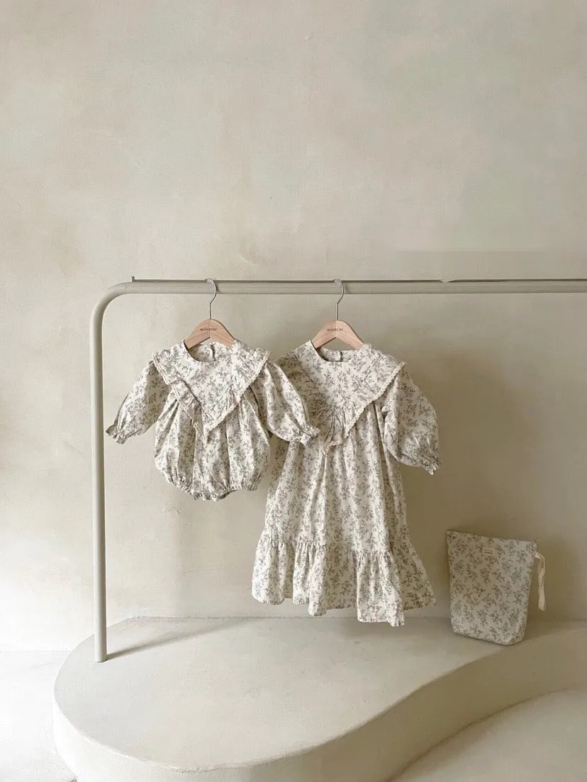 Floral Ruffle Dress (Little one)
