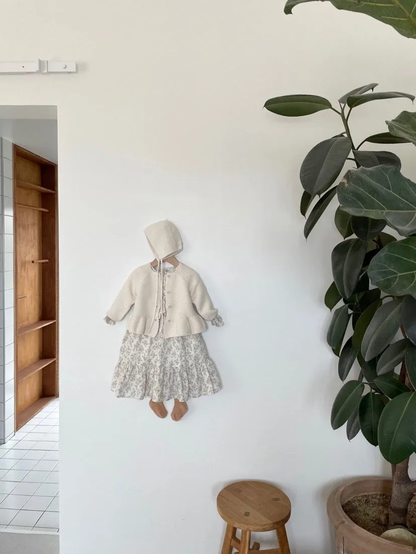 Floral Ruffle Dress (Little one)