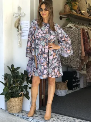 Florence Print Sander Mini Dress