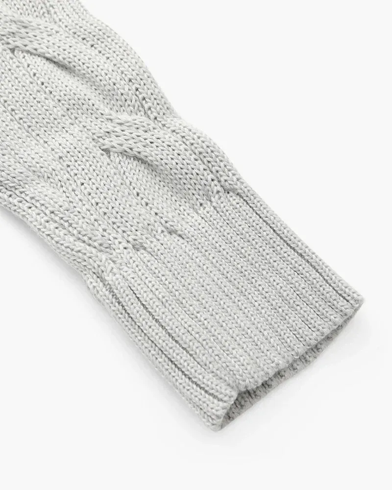 FLORENCE QUARTER ZIP SWEATER