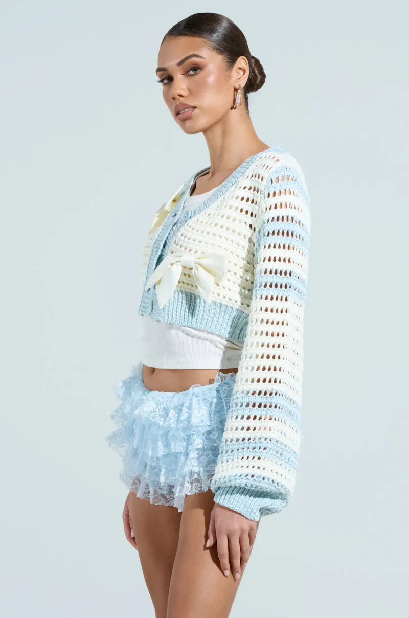 FLOWER GIRL CARDIGAN