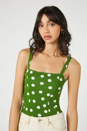 Forever 21 Polka Dot Bodysuit