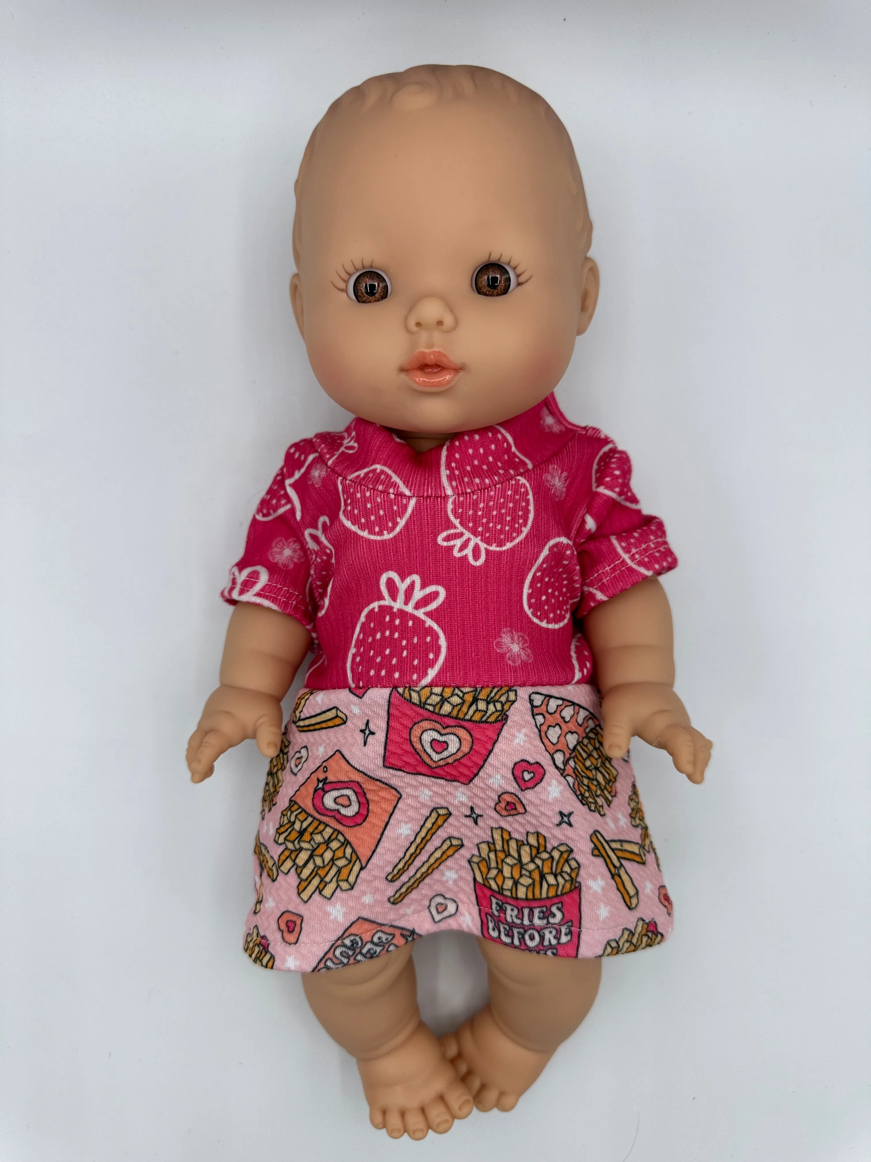 Fries pink dress - knit dress - rts