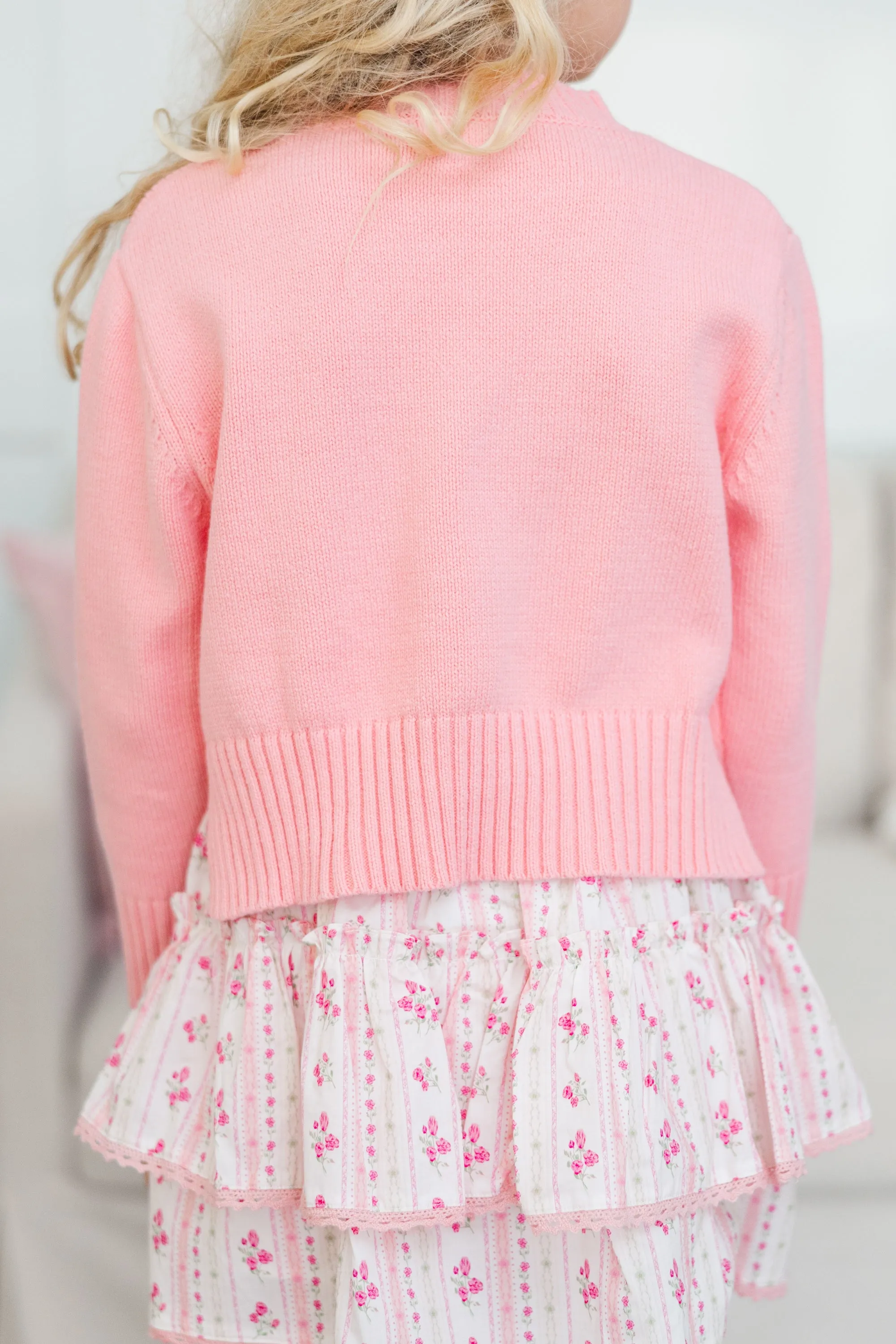 Girls: The Lucy Coral Sweater