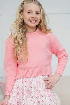 Girls: The Lucy Coral Sweater