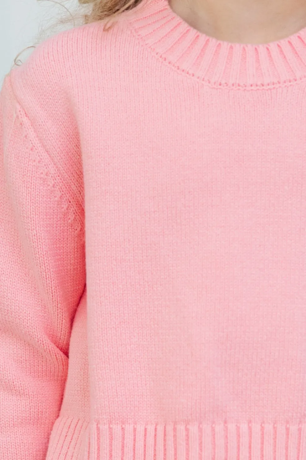 Girls: The Lucy Coral Sweater