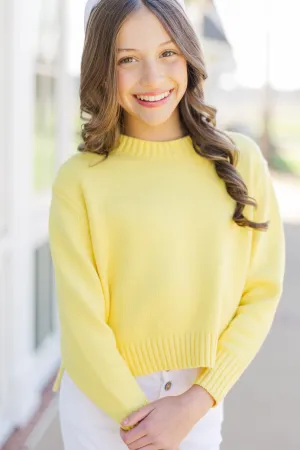 Girls: The Lucy Yellow Sweater