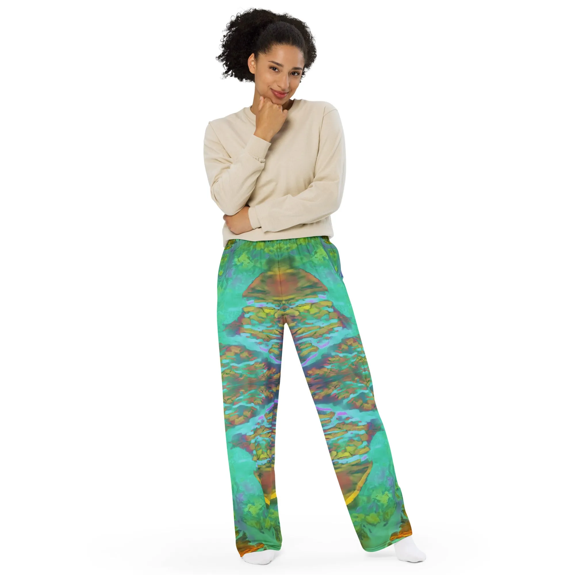 Gold Canyon Women's Wide-Leg Pajama Pants