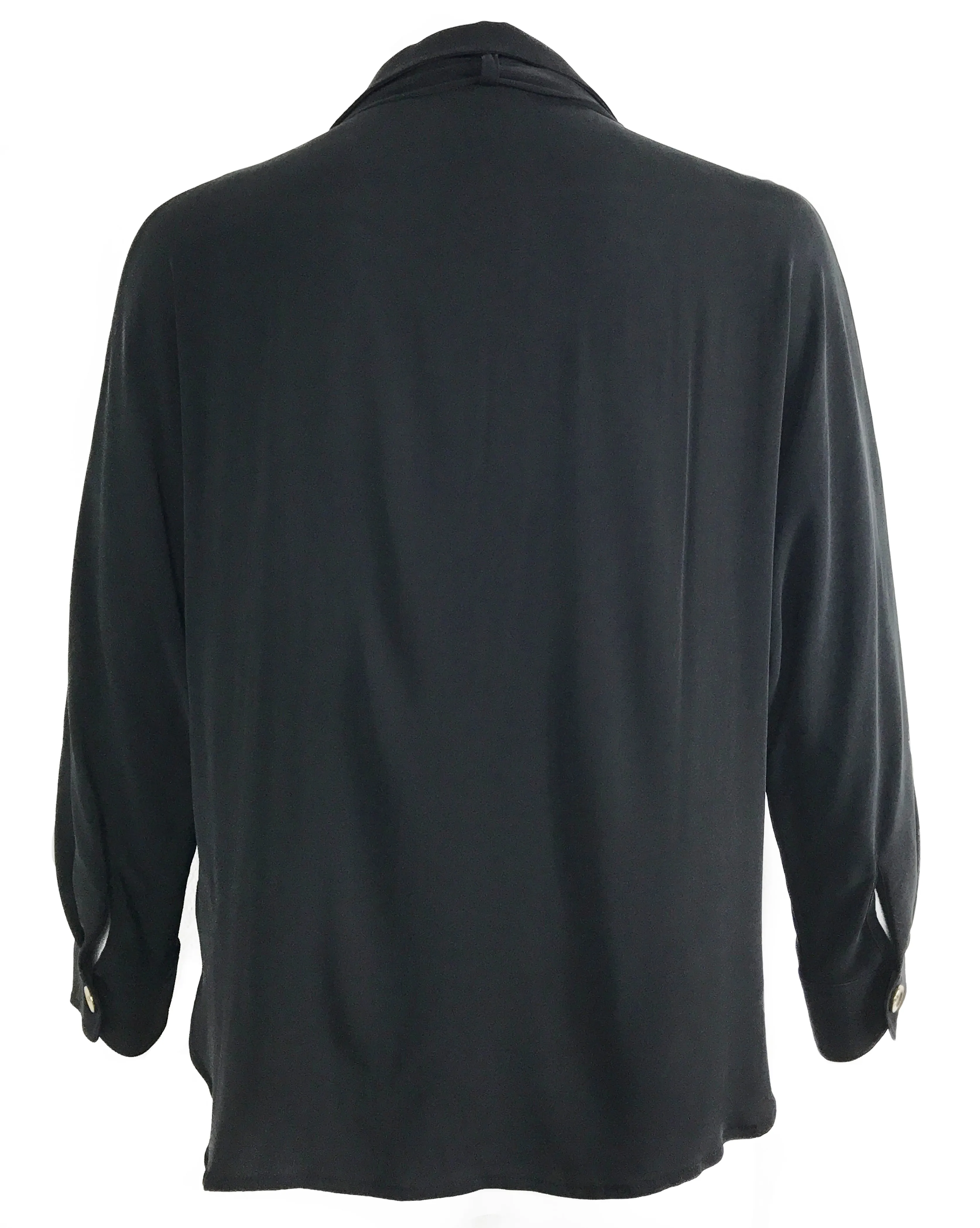 Gucci Pussy-Bow Neck Tie Blouse