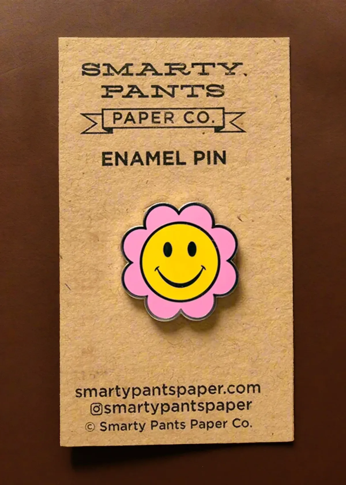 Happy Daisy Enamel Pin