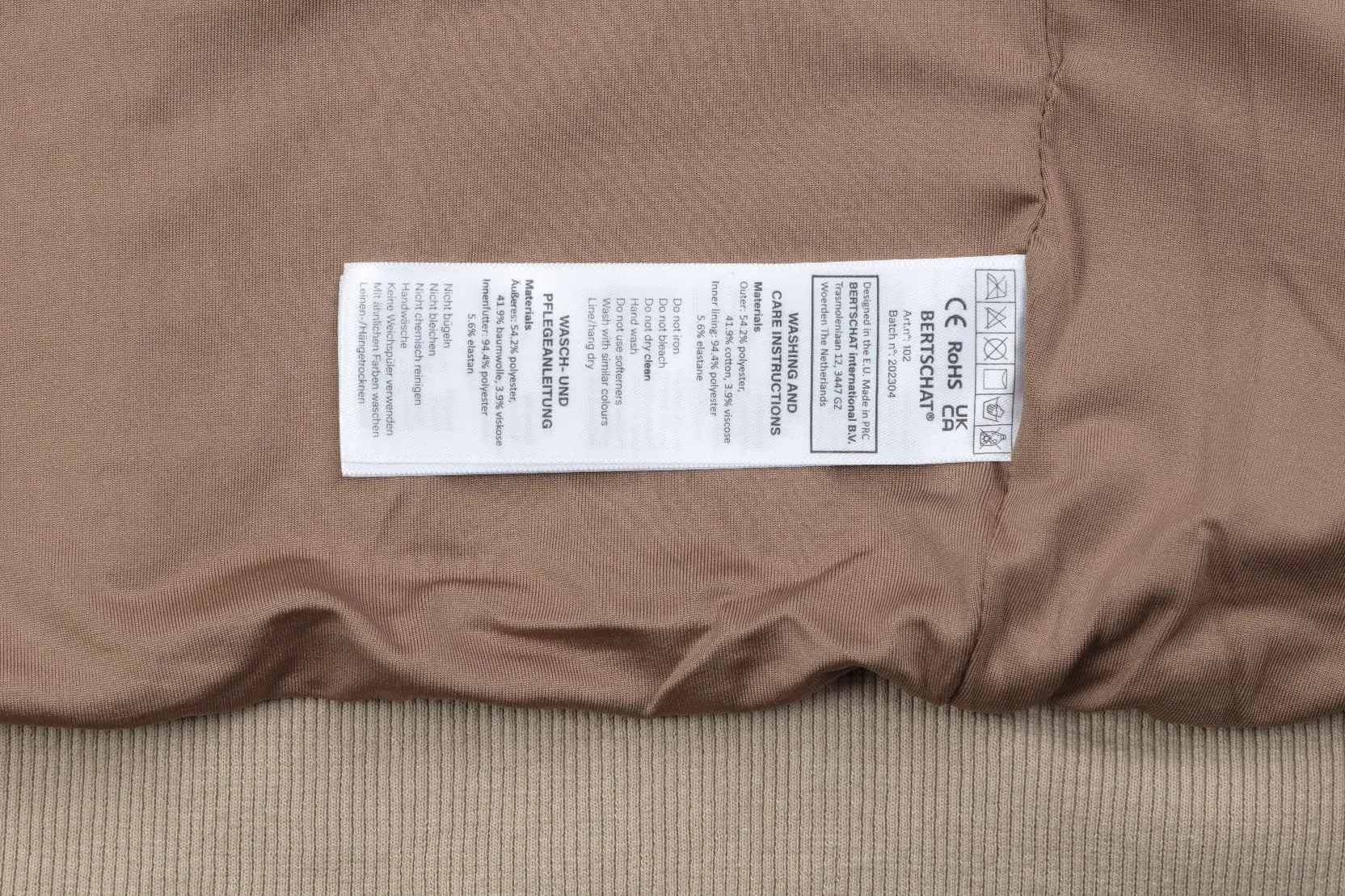 Heated Hoodie - Men | Dual Heating - Beige