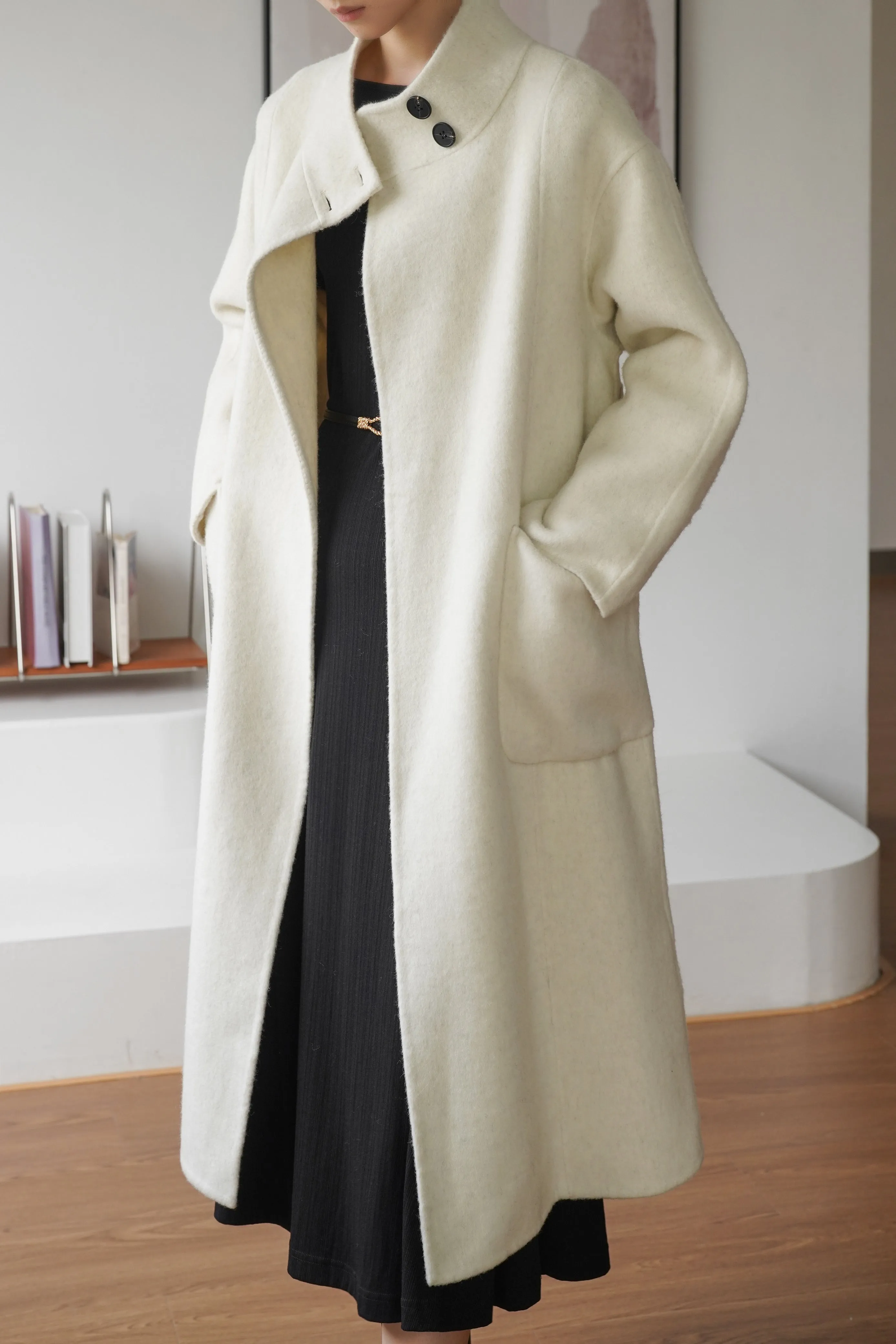 Hepburn Wool And Silk Coat