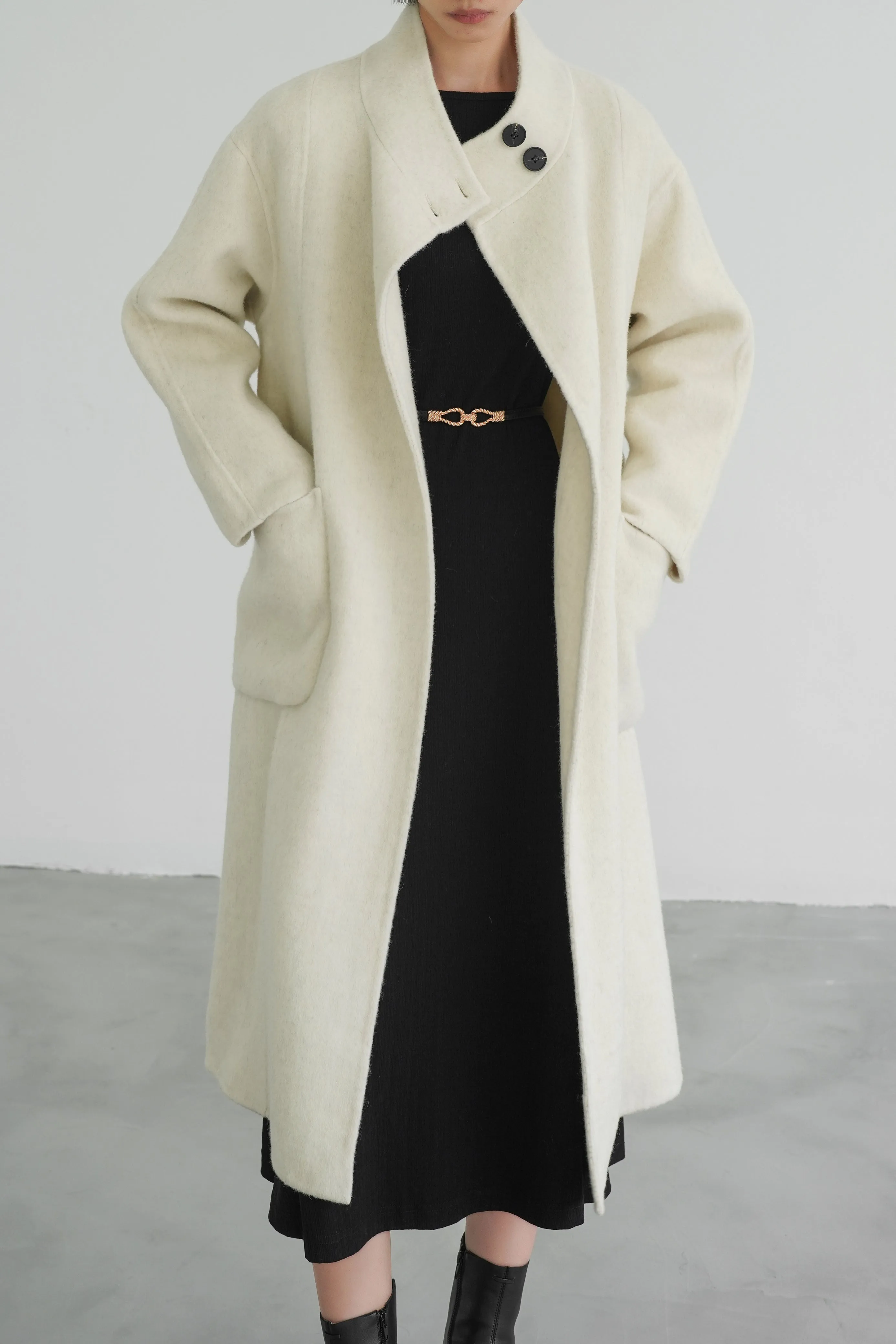 Hepburn Wool And Silk Coat