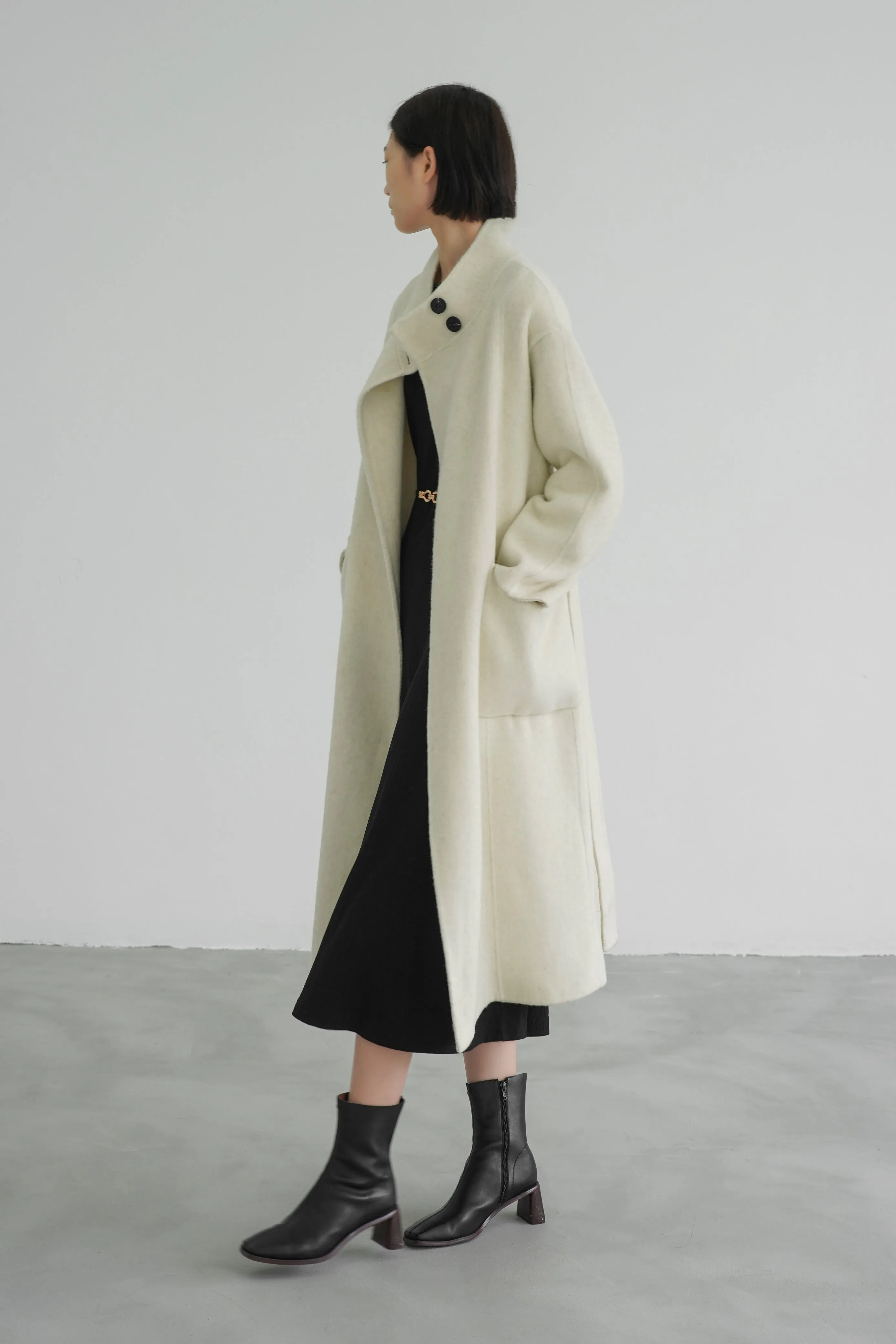 Hepburn Wool And Silk Coat