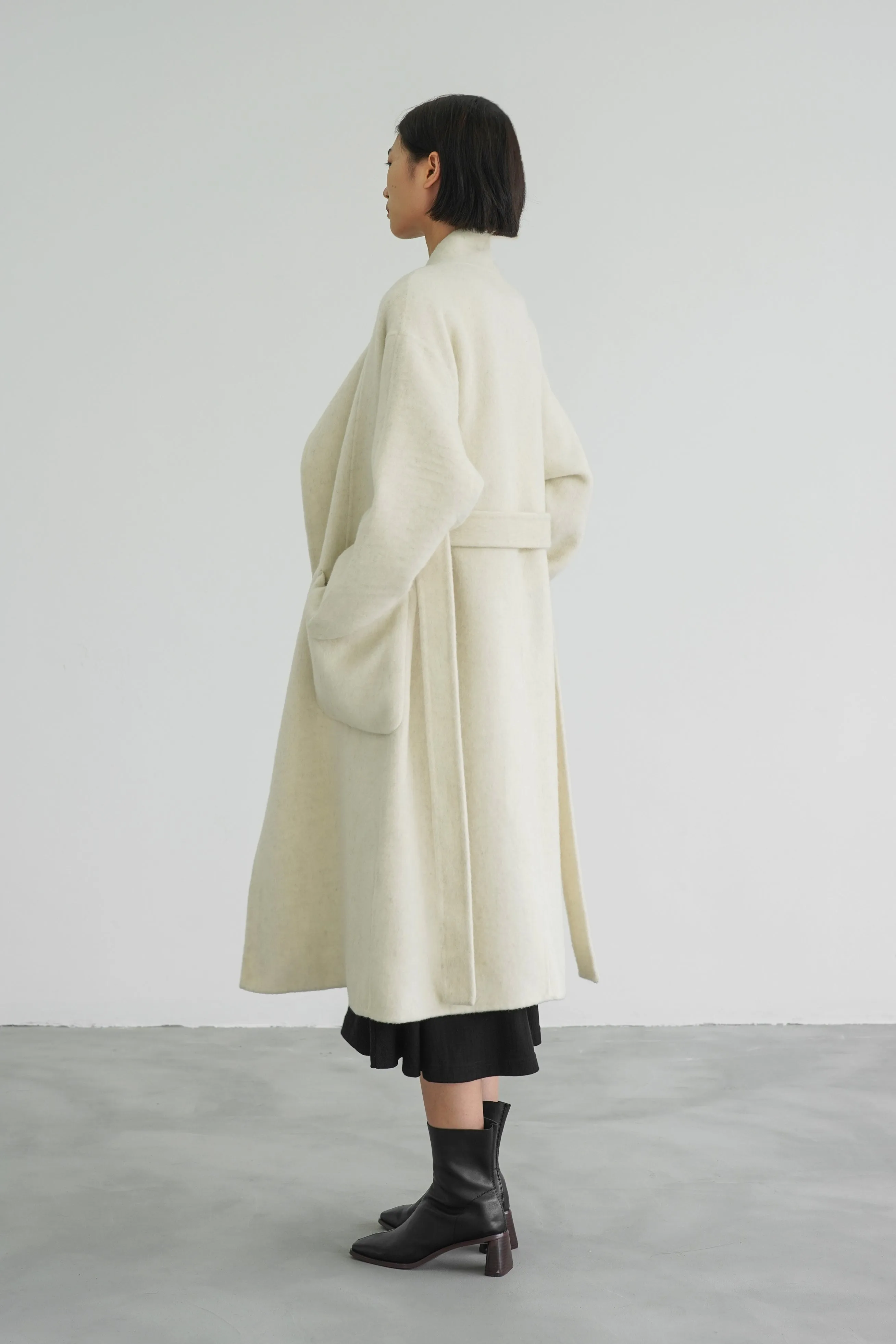 Hepburn Wool And Silk Coat