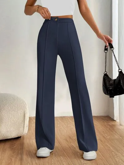 High Waist Wide Leg Pants