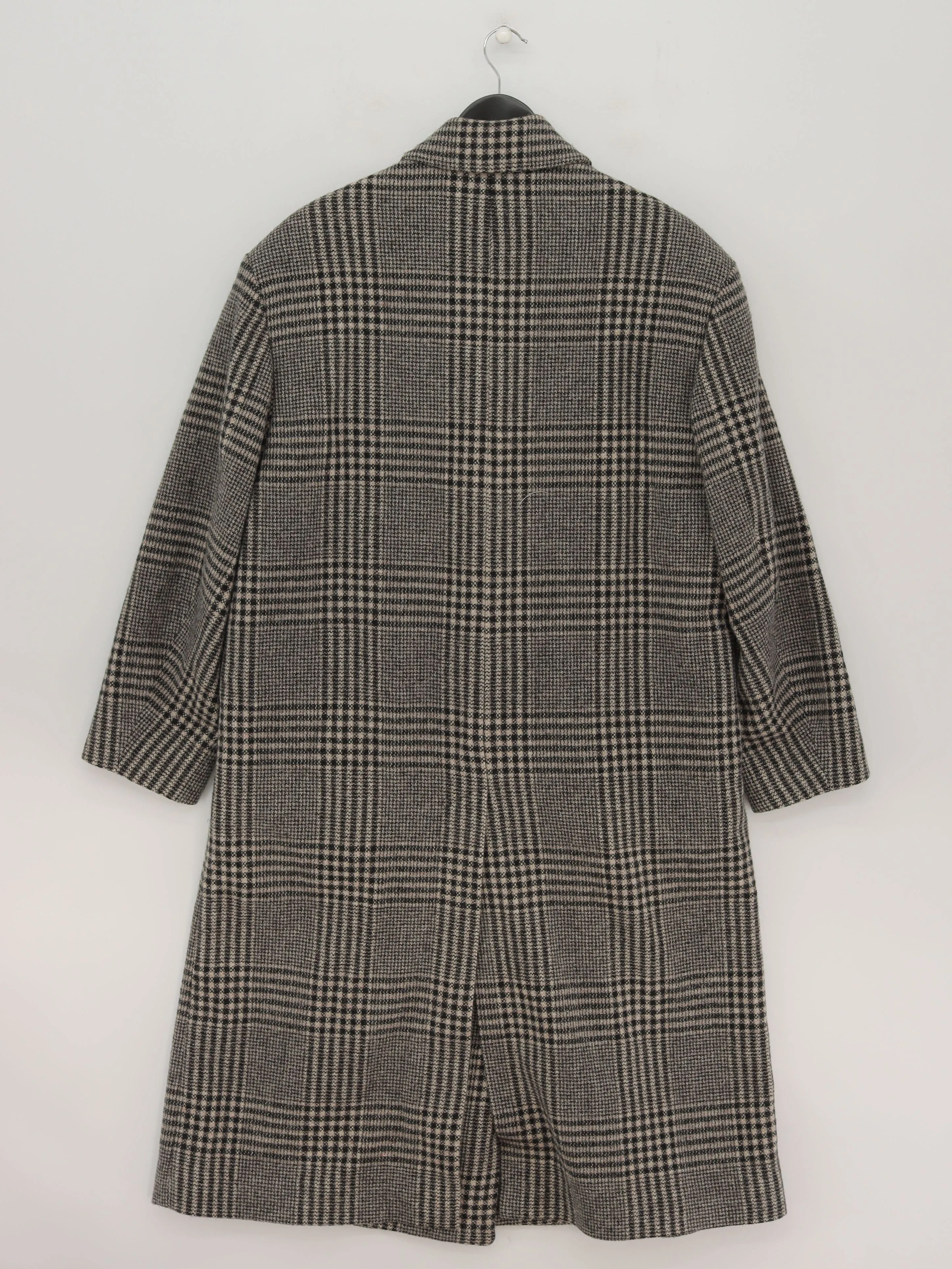 Isabel ETOILE Marant Women's Coat UK 10 Black Wool with Cotton, Other, Viscose