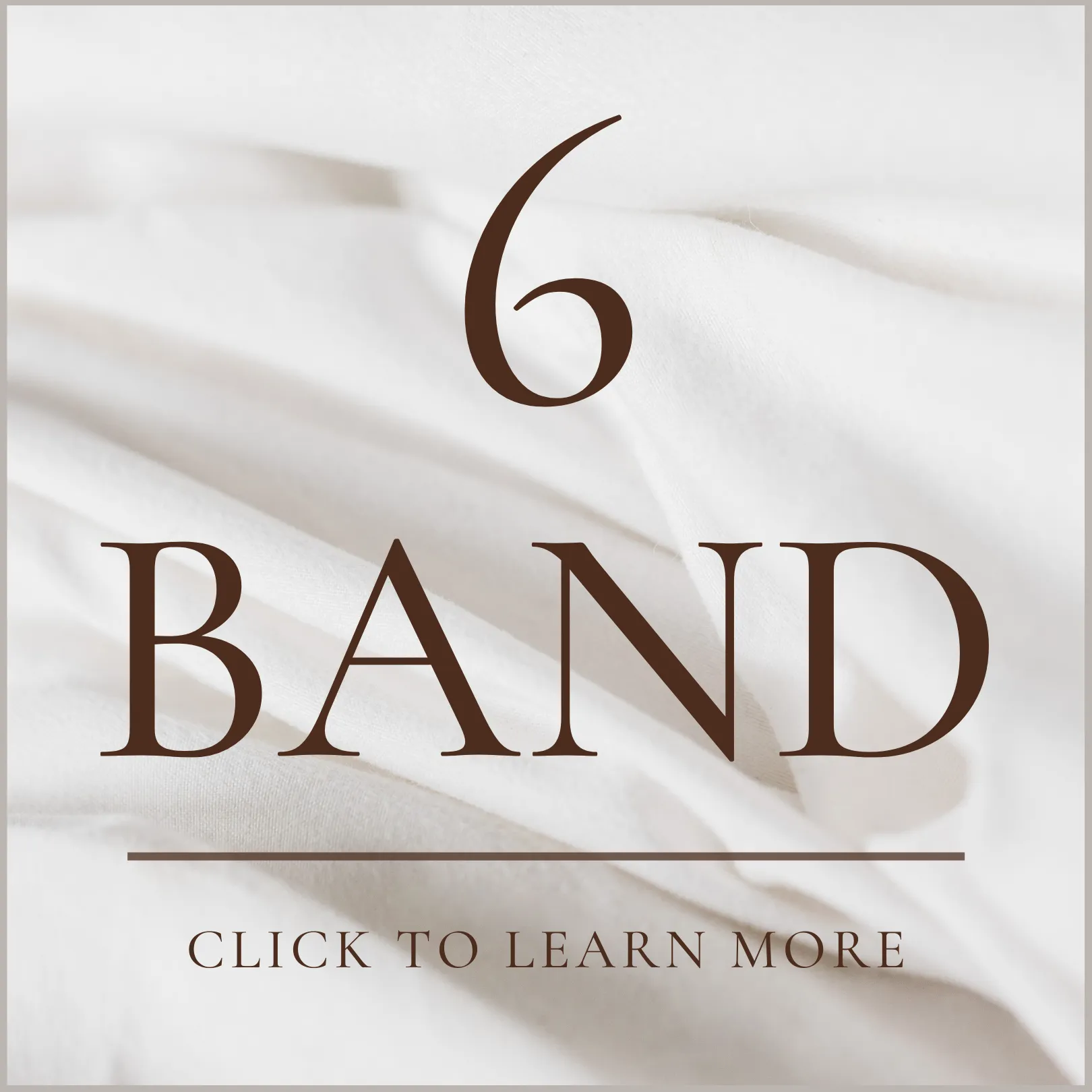 It looks like your ideal band size is a 6, however we don't currently stock this size.<br><br>DON'T WORRY!<br><br>You might be able to sister size.<br>Click above to learn more!
