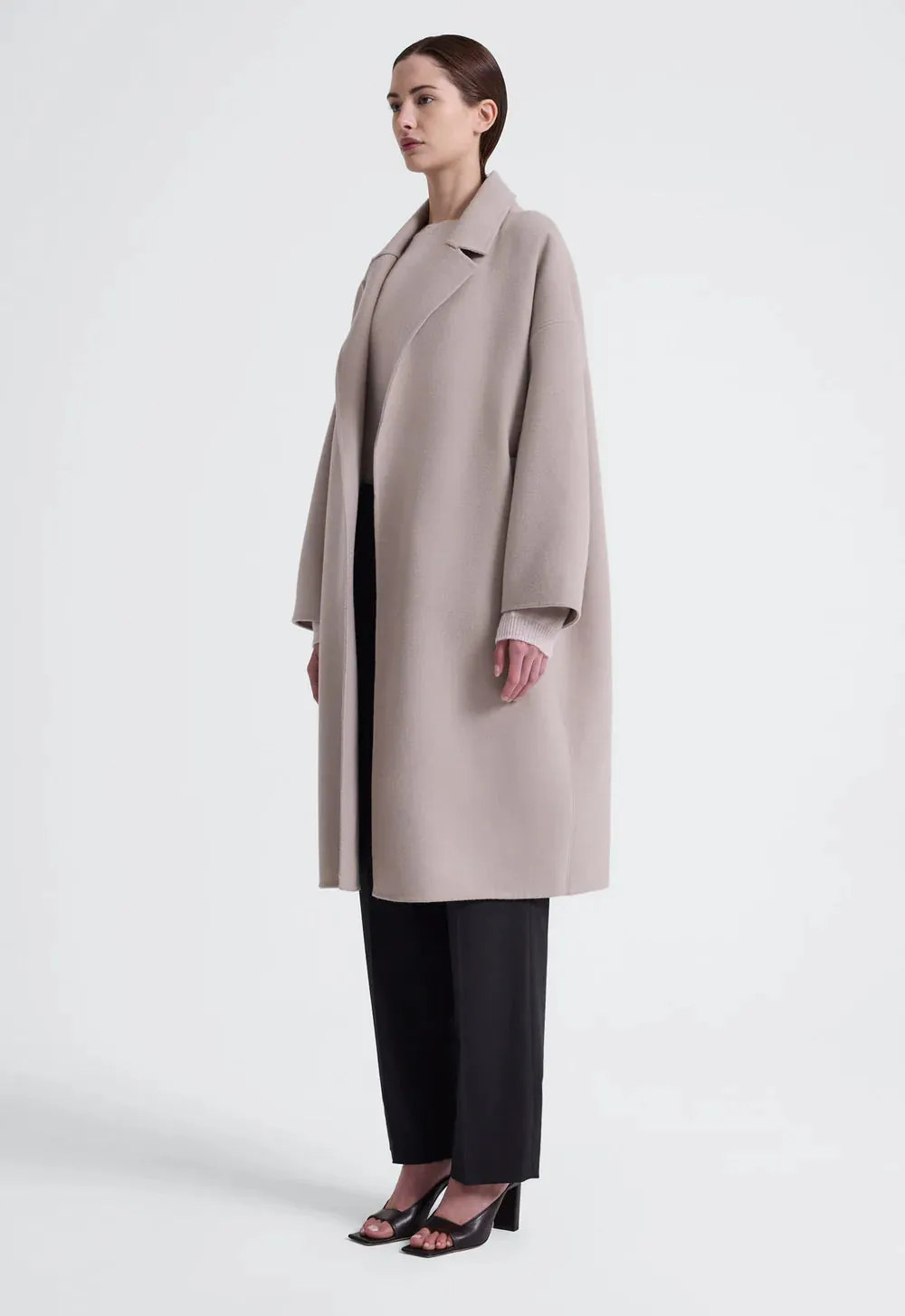 Jac and Jack Mega Coat in Dark Pearl