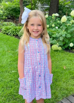 James & Lottie: Reagan Dress Patriotic Knit