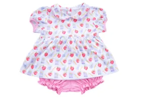 James & Lottie: Sally Knit Bloomer Set - Back to School