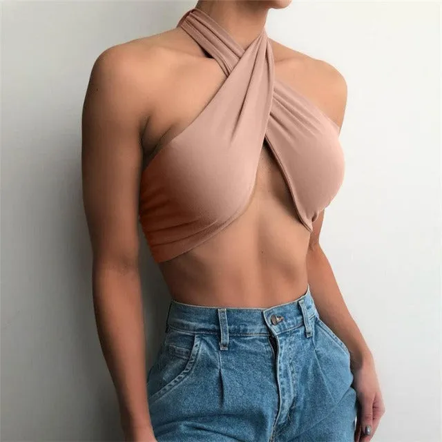 Jania Bandeau Tie Top