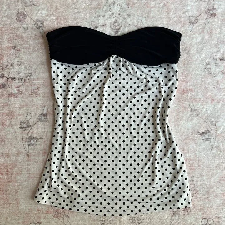 JazzHer Aesthetic Crop Top 2000s Women T shirt Kawaii Harajuku Slim Caims Sling Punk Streetwear Polka Dot Vintage Graphic Tank Tops Y2k