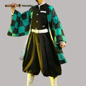 Kamado Tanjirou Halloween Outfit Cosplay Costume
