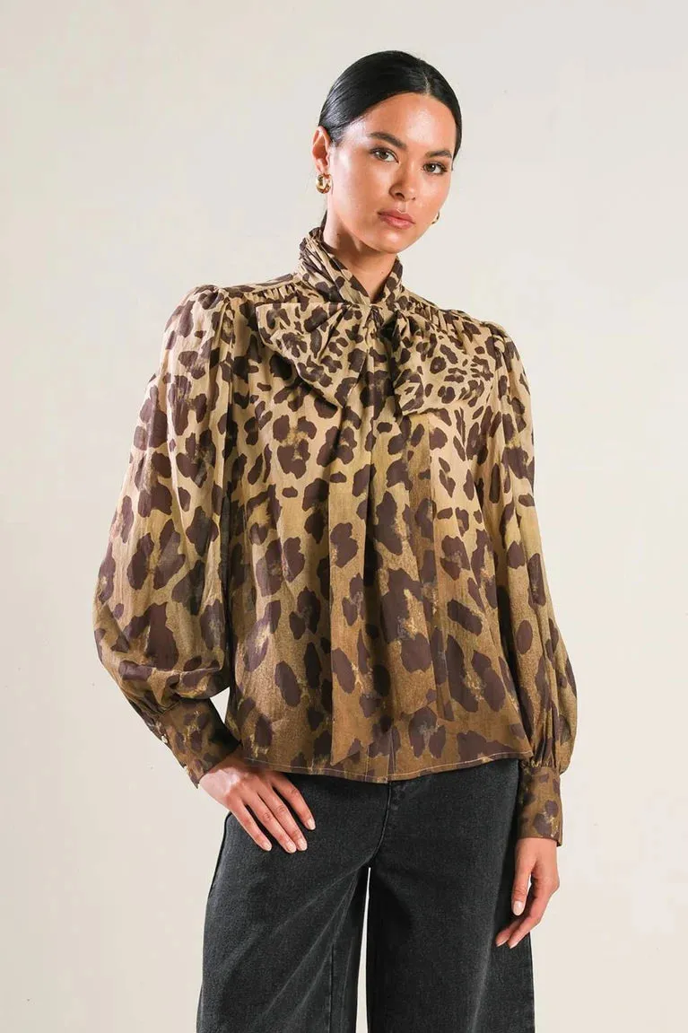Keeping Tabs Woven Top FT1301