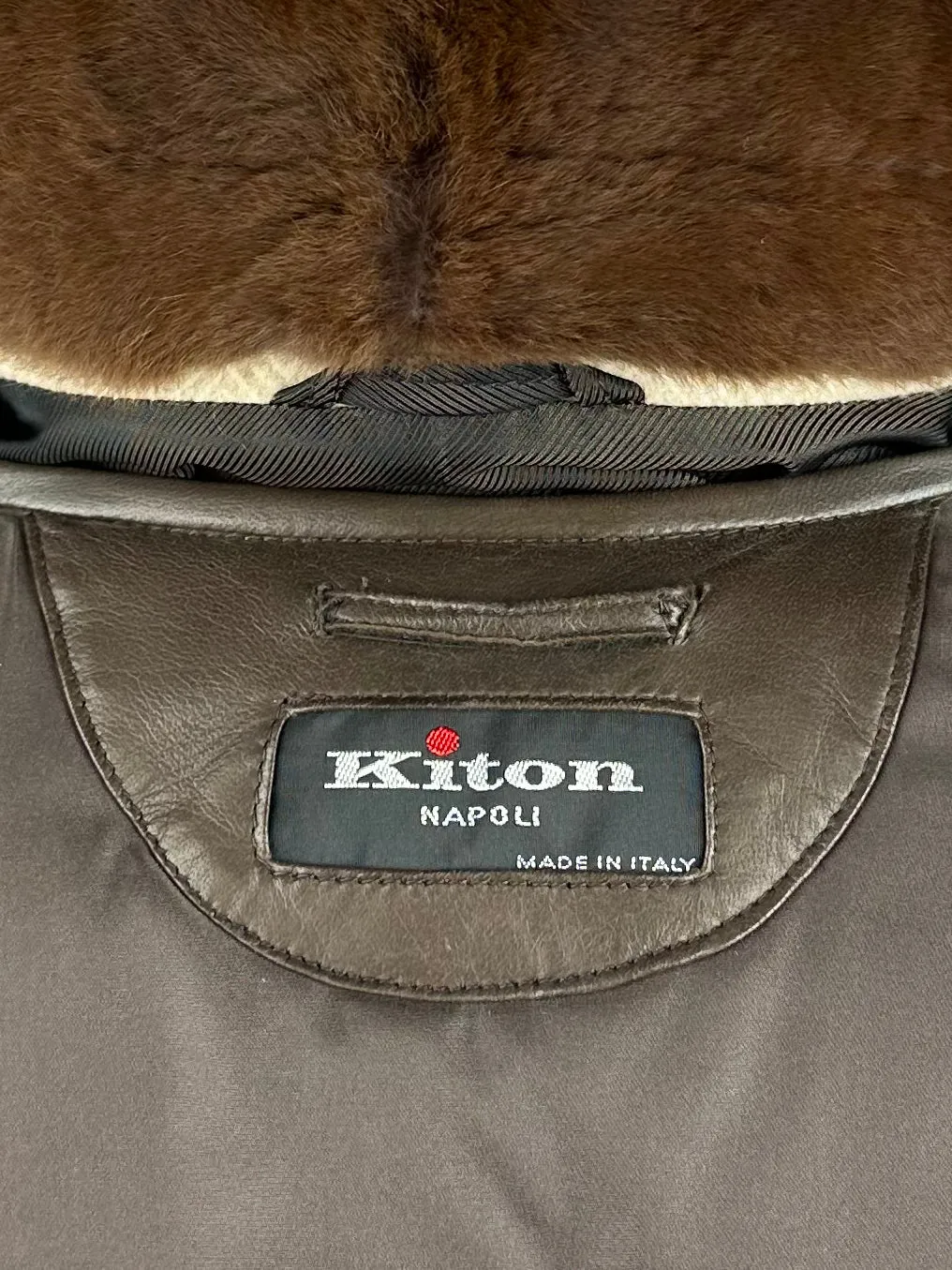 Kiton Vicuña Blend Bomber Jacket