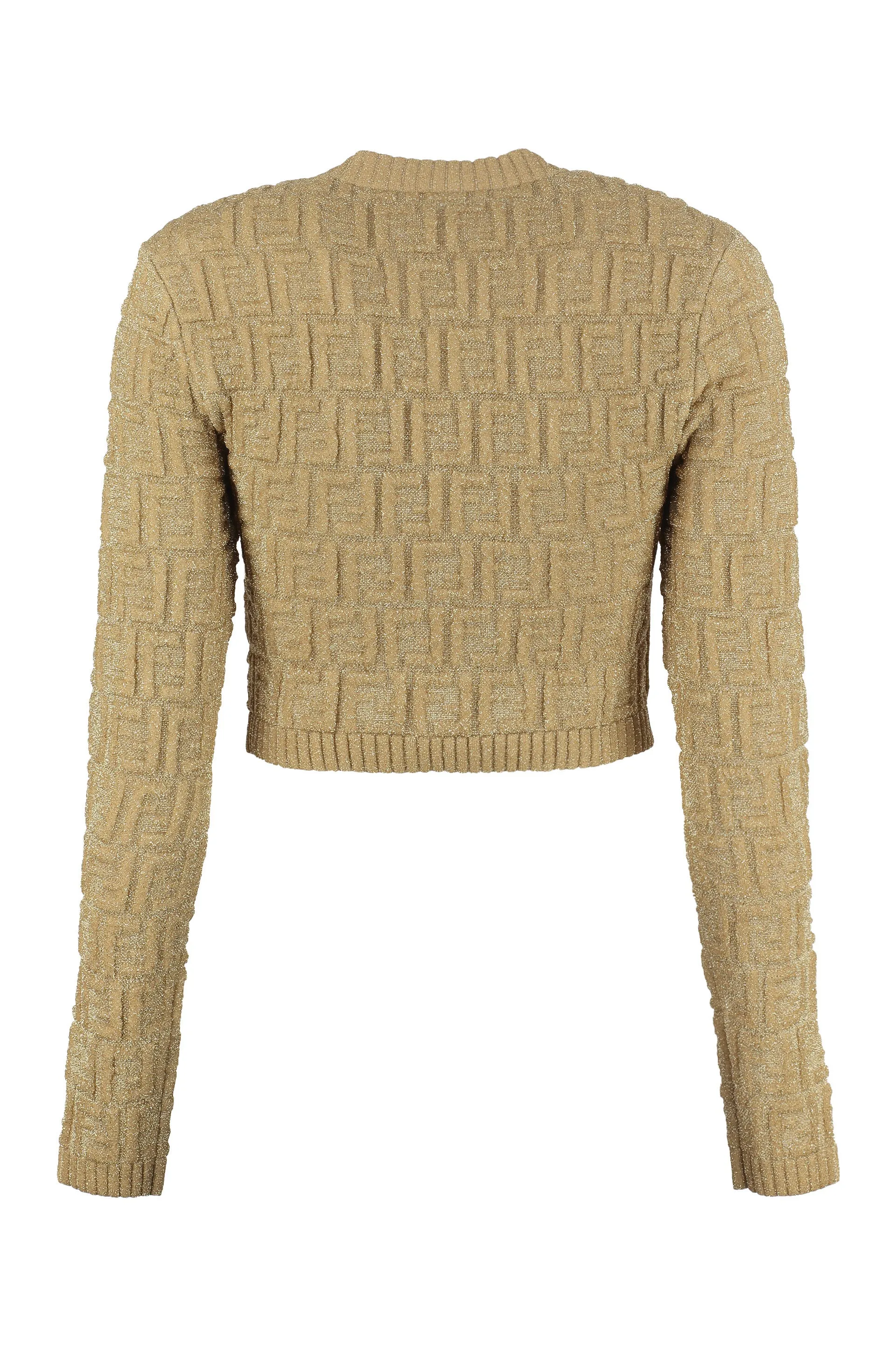 Knitted lurex top