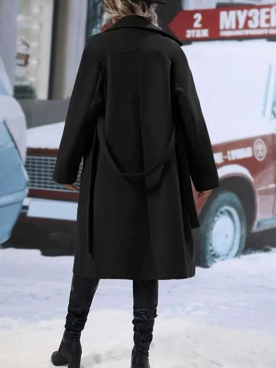 Lapel Trench Coat