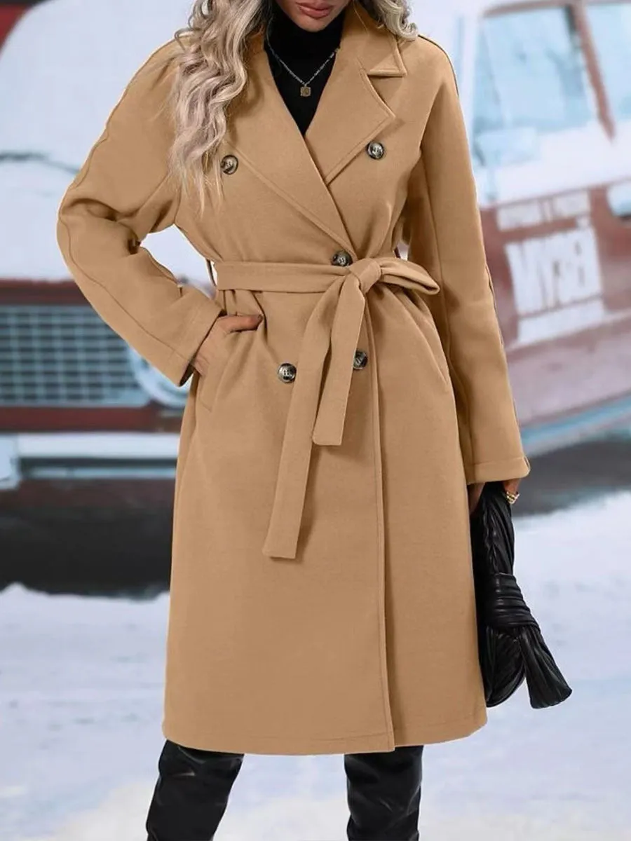 Lapel Trench Coat