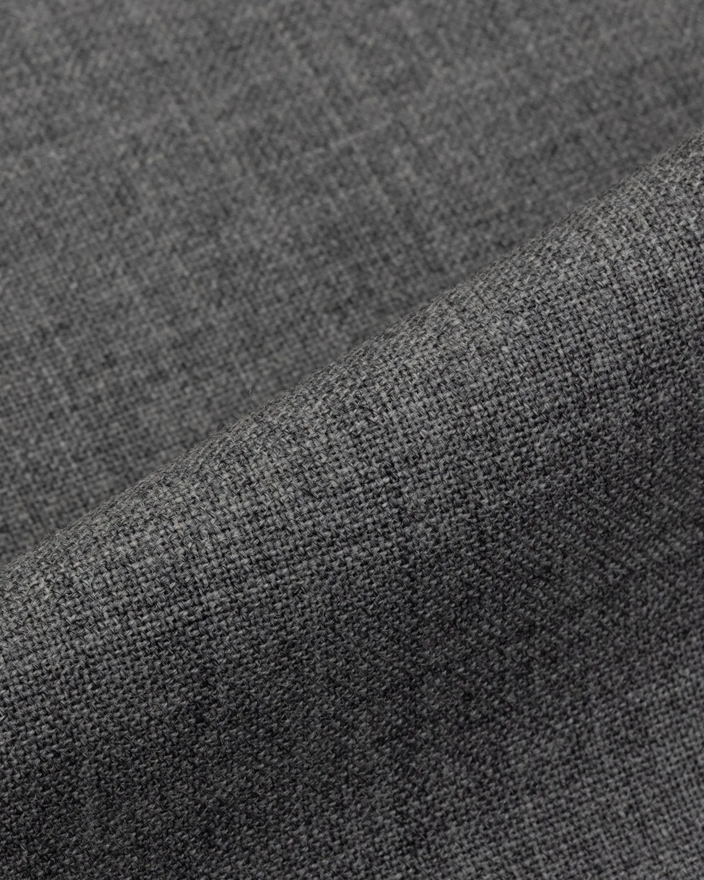 Light Grey Single Pleat Tropical Wool Trousers