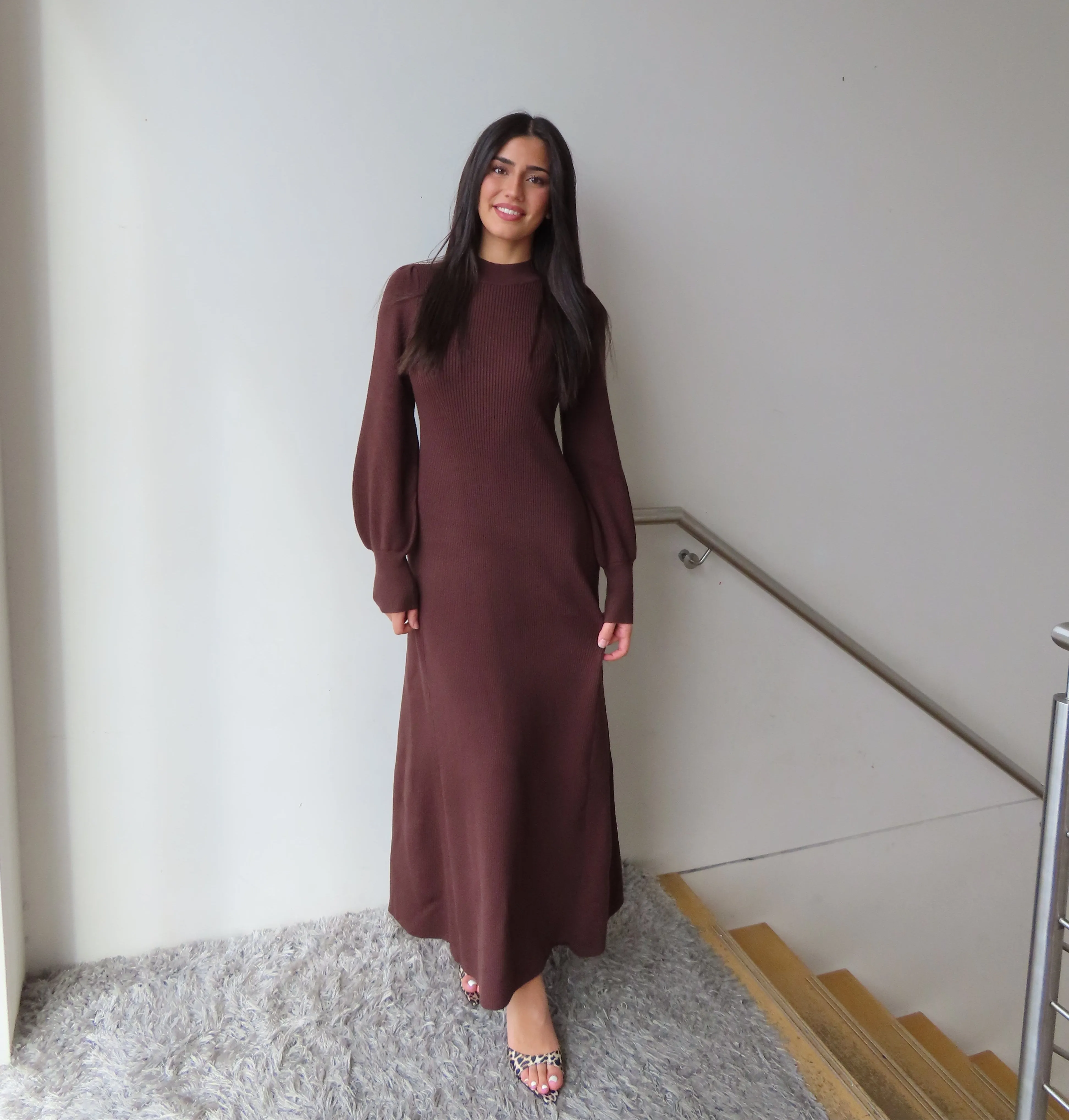 Lila Ribbed Dress