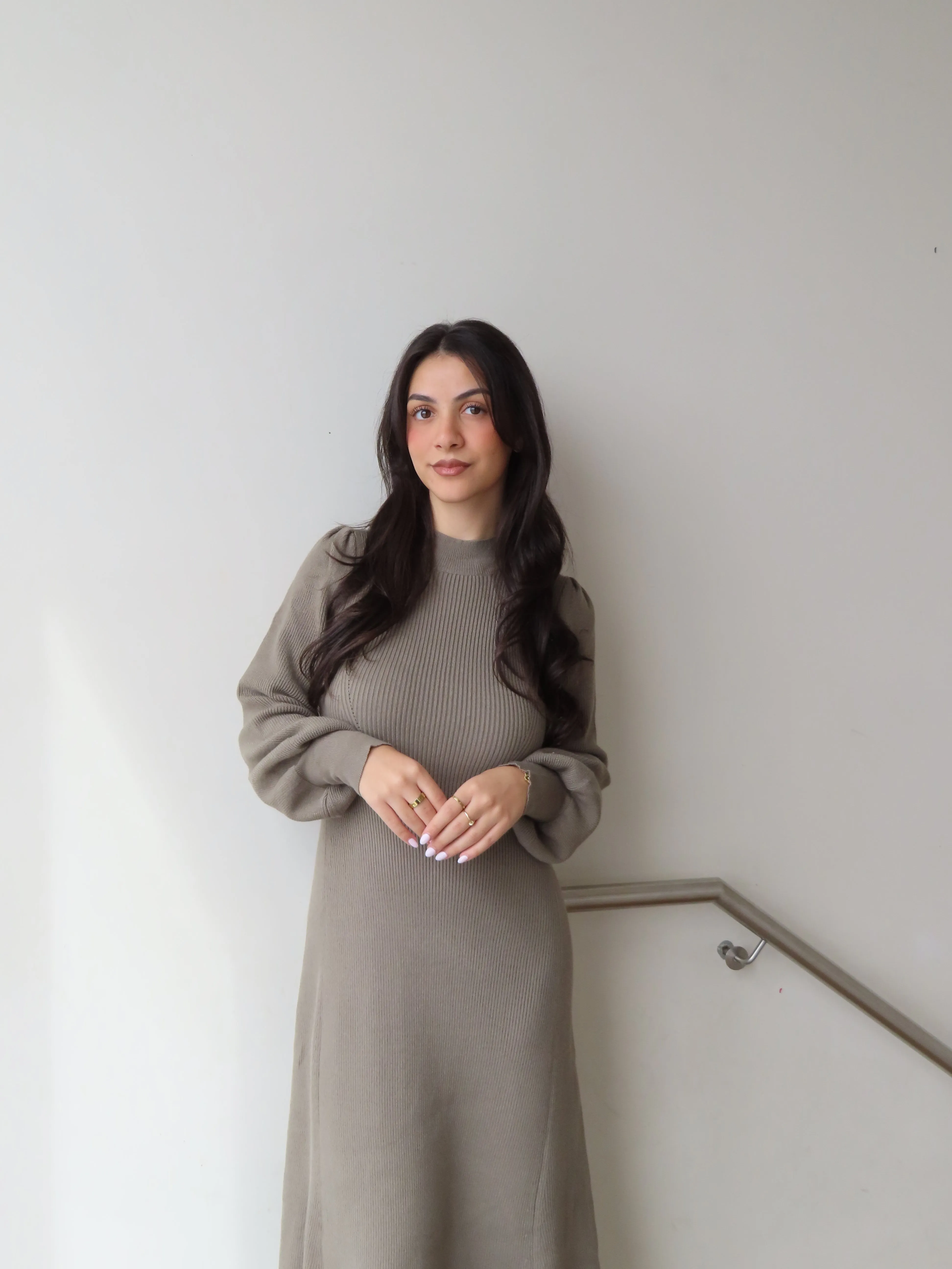 Lila Ribbed Dress
