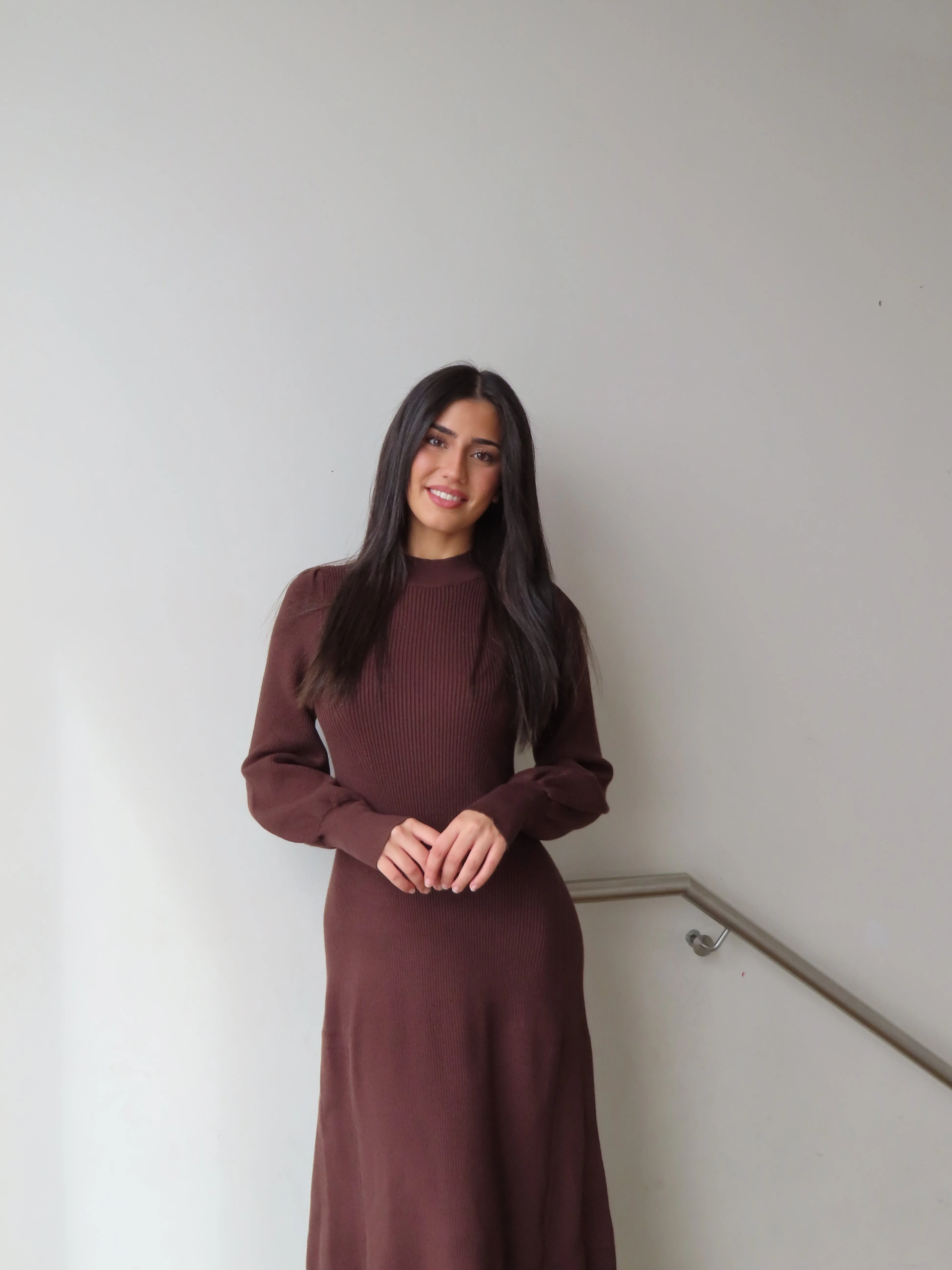 Lila Ribbed Dress