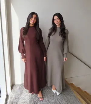 Lila Ribbed Dress
