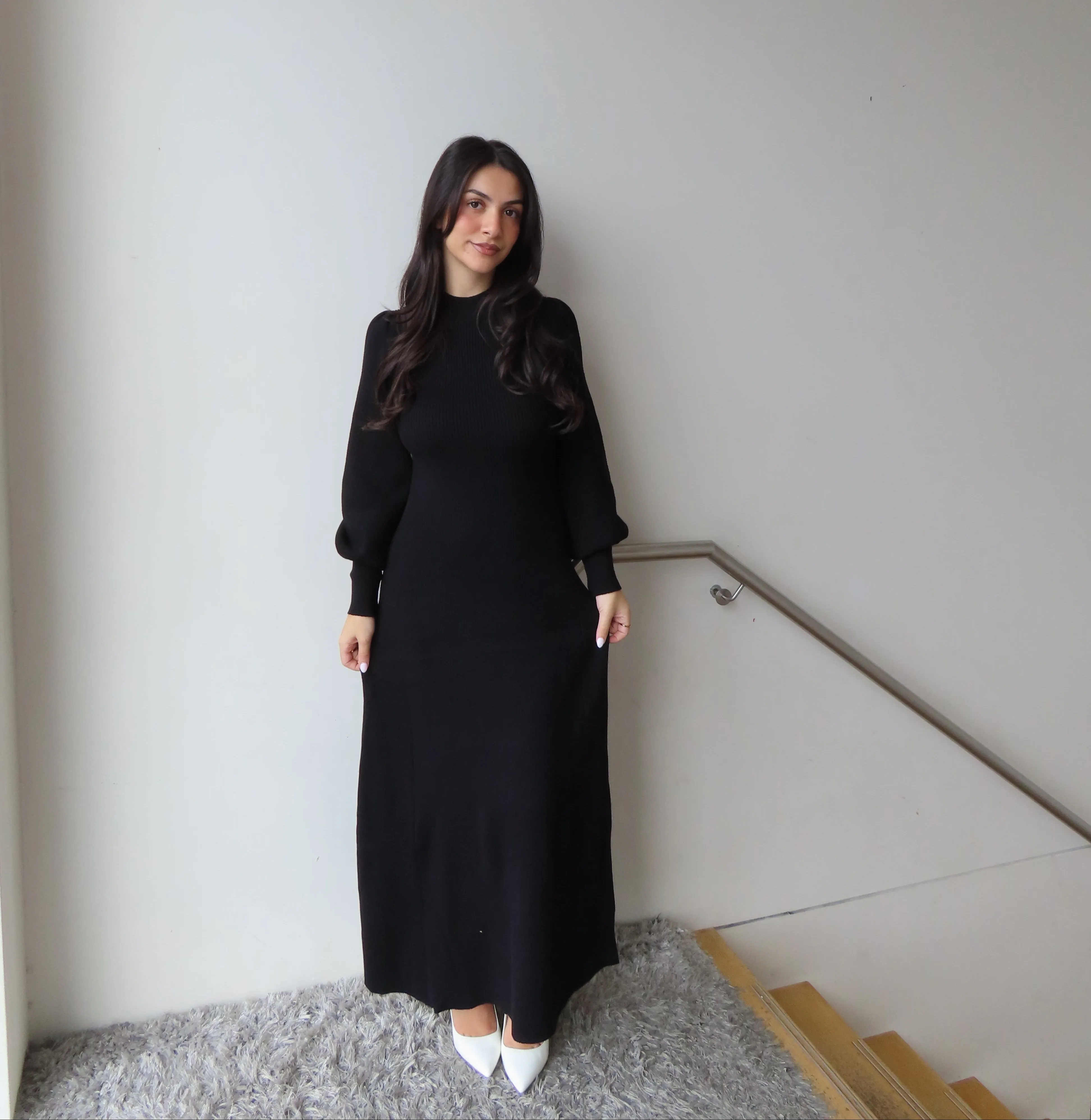 Lila Ribbed Dress
