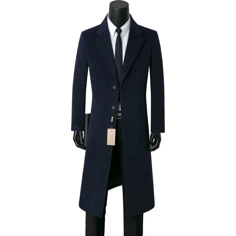 LONG WOOL OVERCOAT