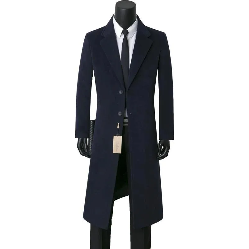 LONG WOOL OVERCOAT