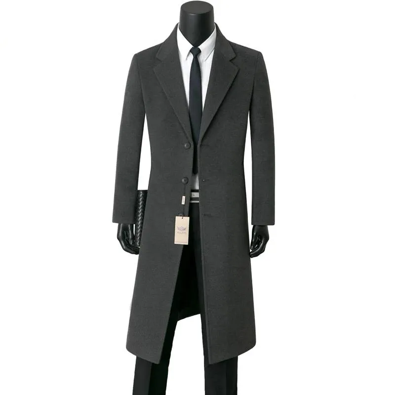 LONG WOOL OVERCOAT