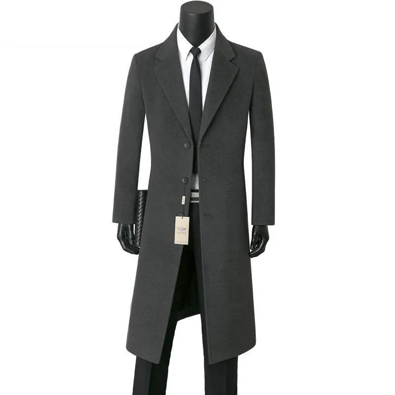 LONG WOOL OVERCOAT