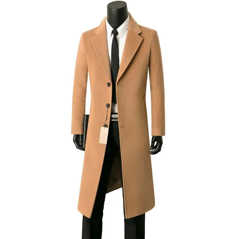 LONG WOOL OVERCOAT