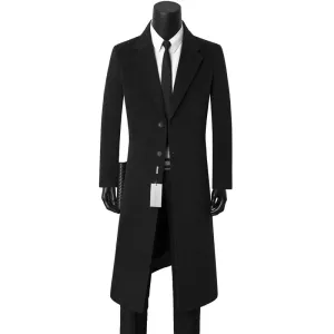 LONG WOOL OVERCOAT