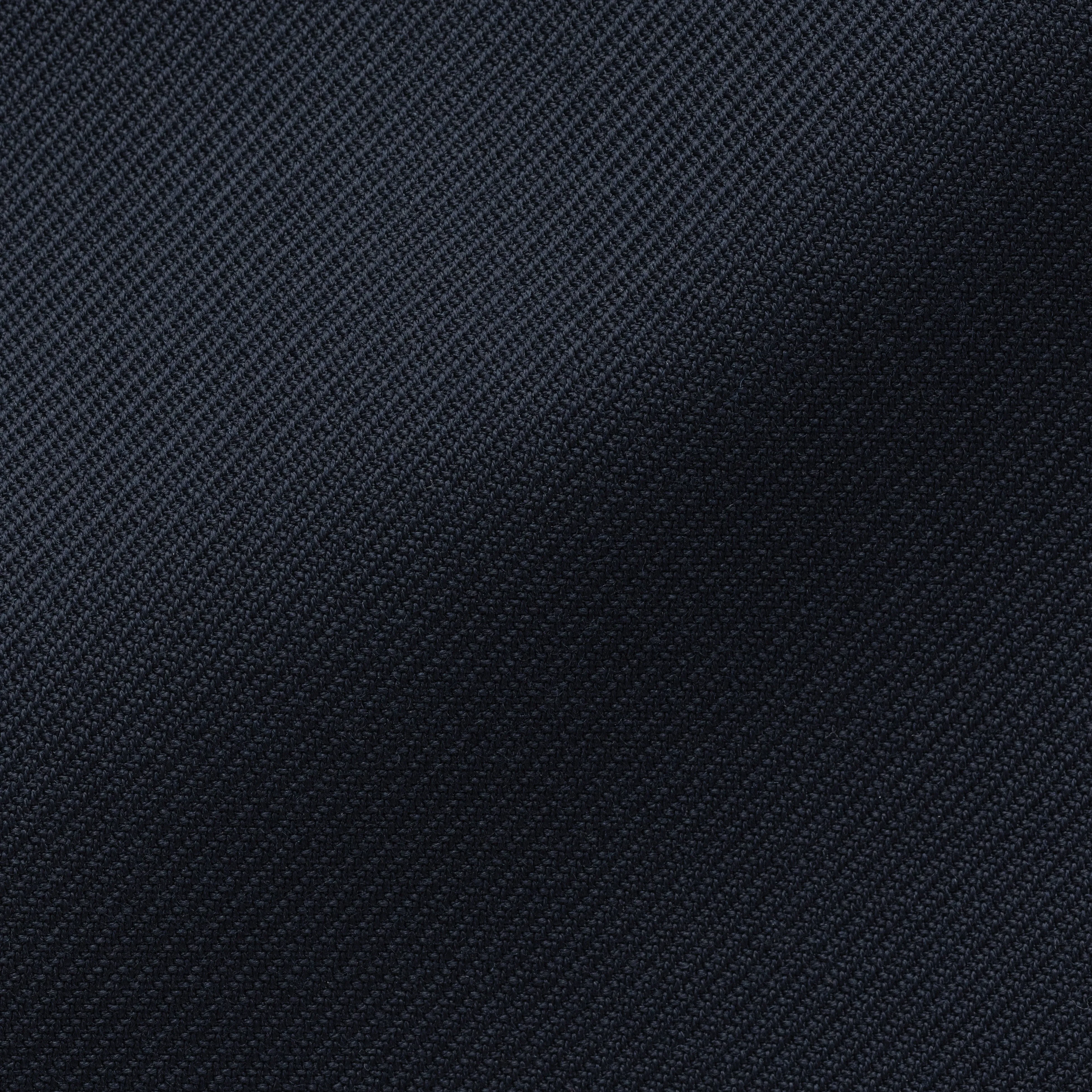 Loro Piana High Tenacity Stormsystem Stuctured Twill Dark Blue Wool