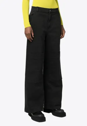 Low-Rise Wide-Leg Pants