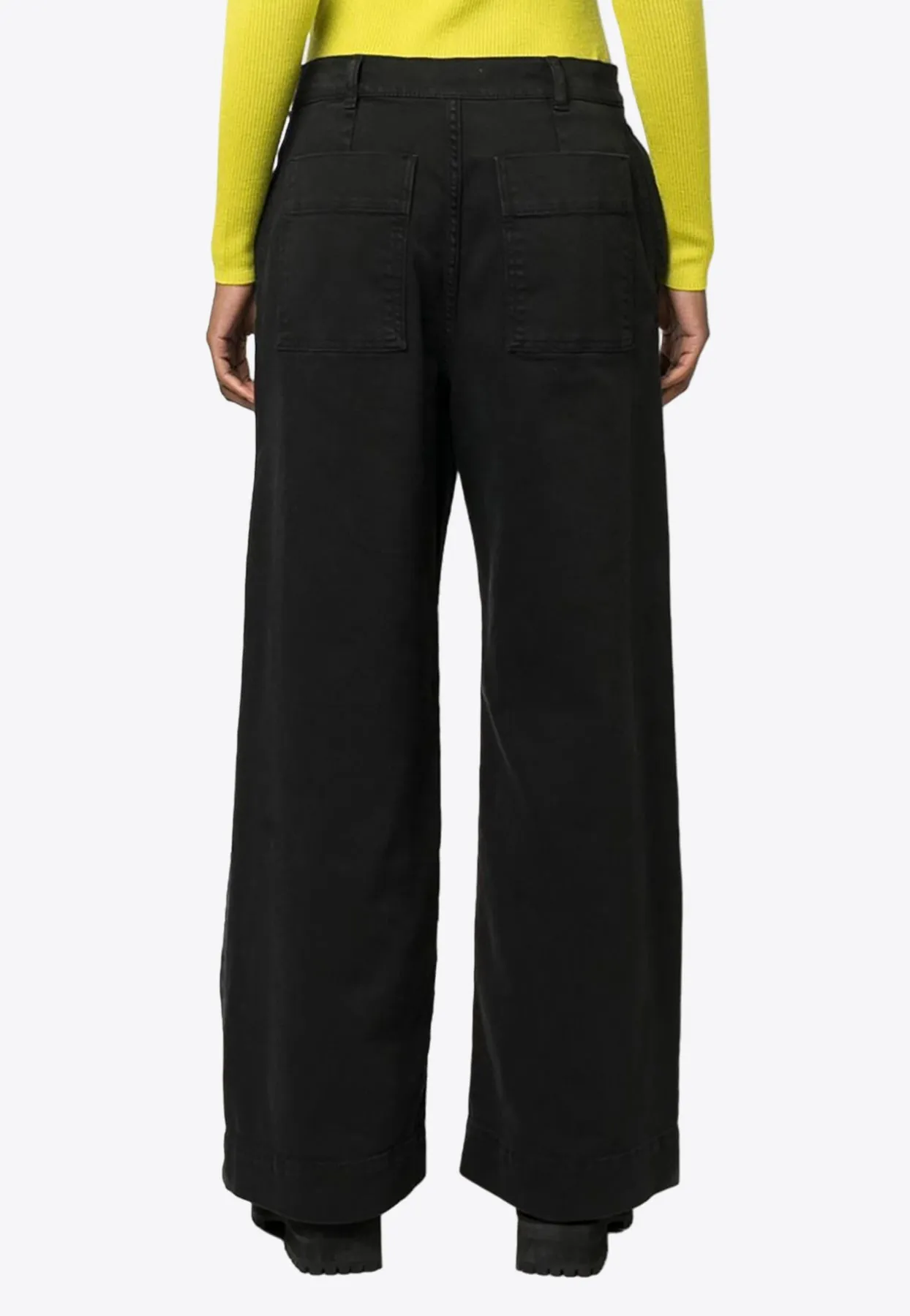 Low-Rise Wide-Leg Pants