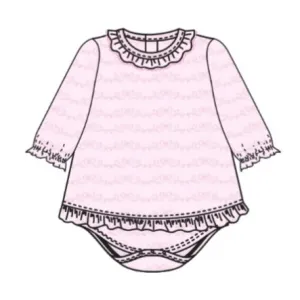 Luigi Kids Bows Bubble - Pink