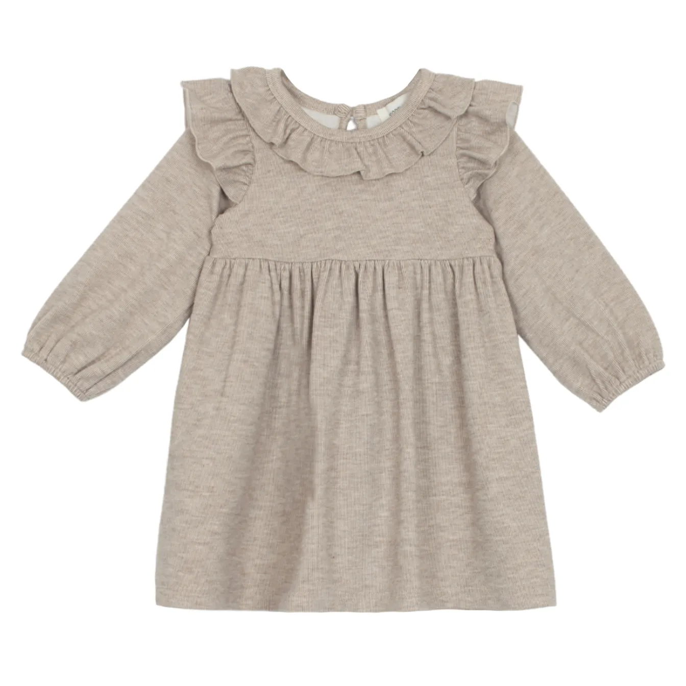 Mabel   Honey Cinnamon Oatmeal Knit Dress - Brown